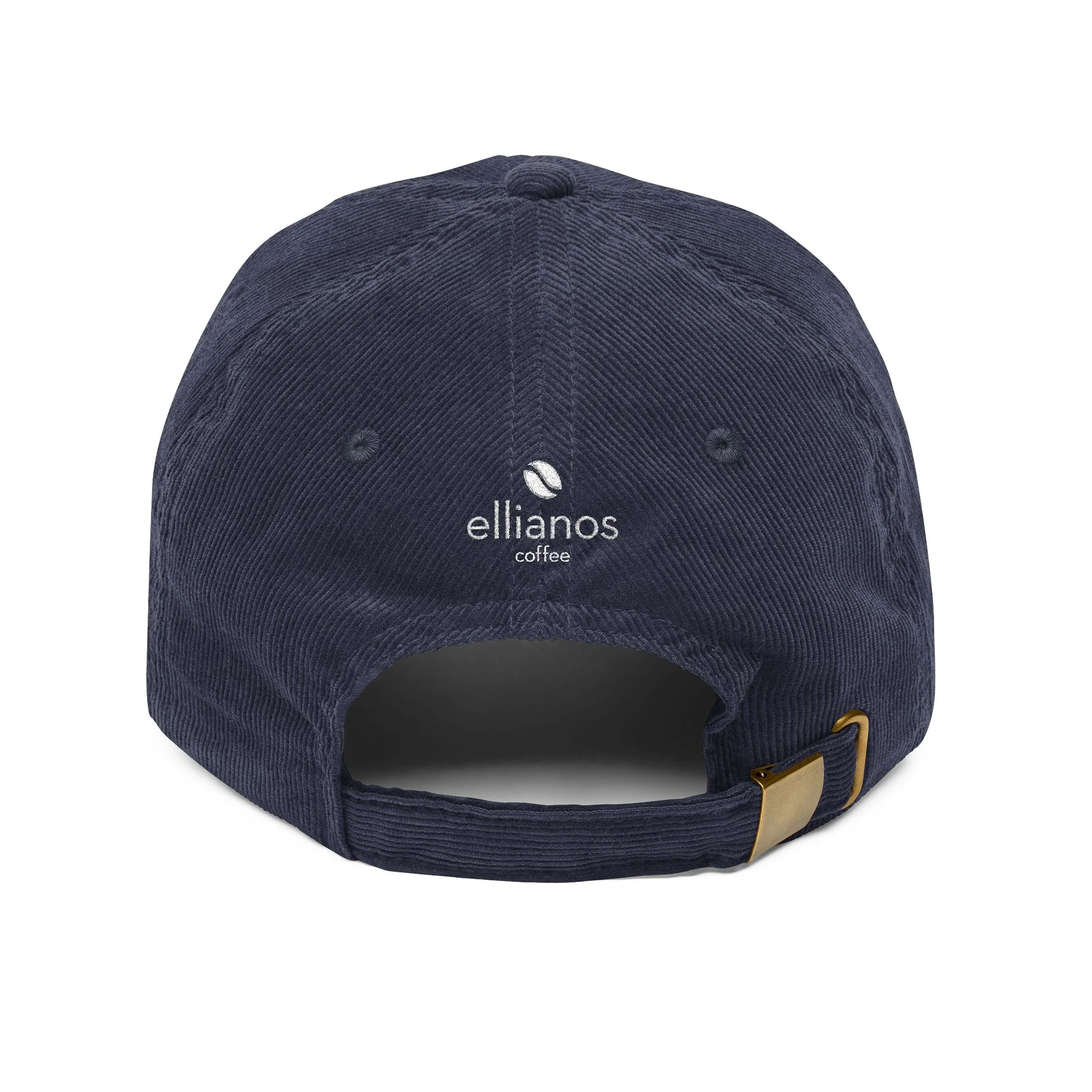 Coffee Break Club Corduroy Cap - Blue - Image 2