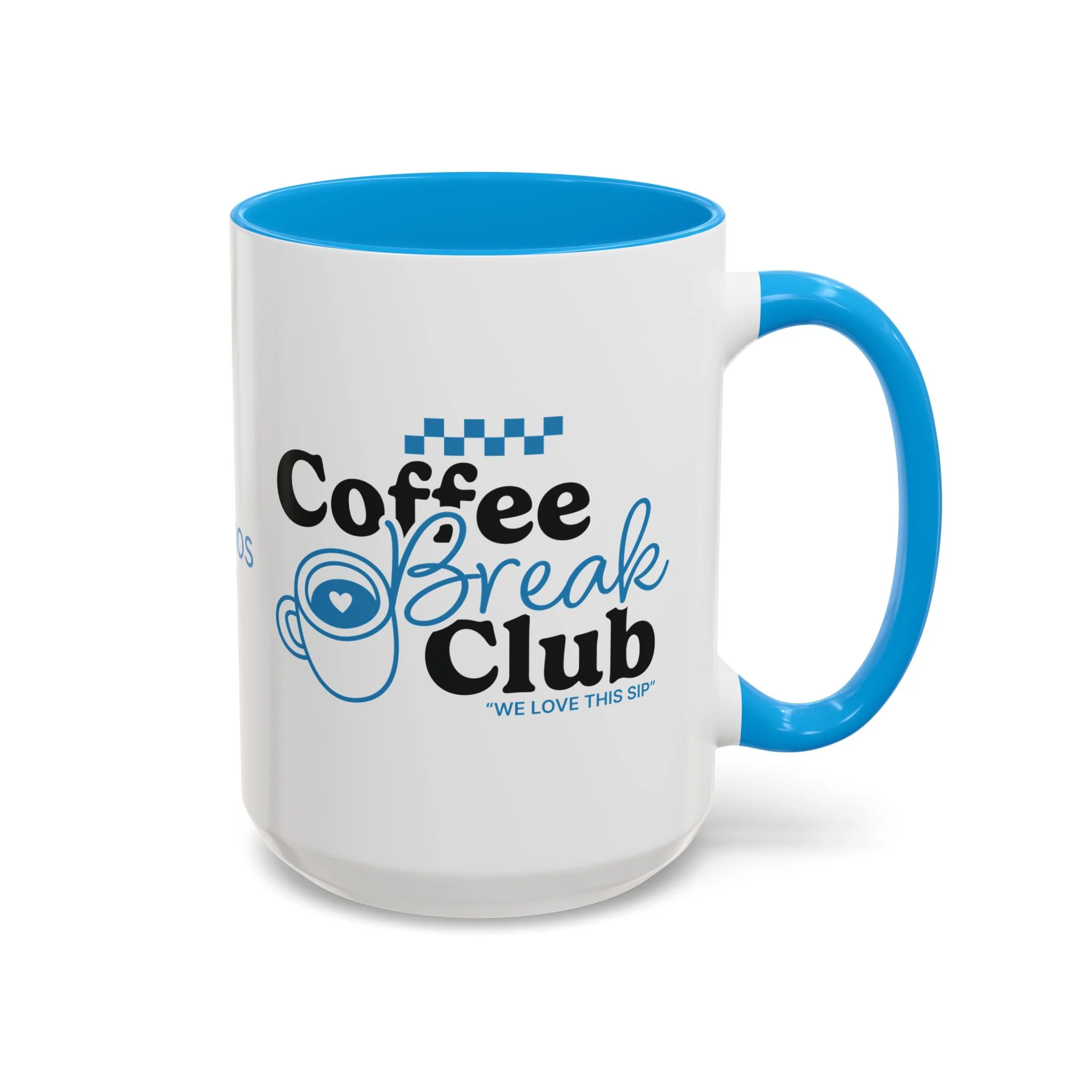 Coffee Break Colored Mug - Blue - Image 6