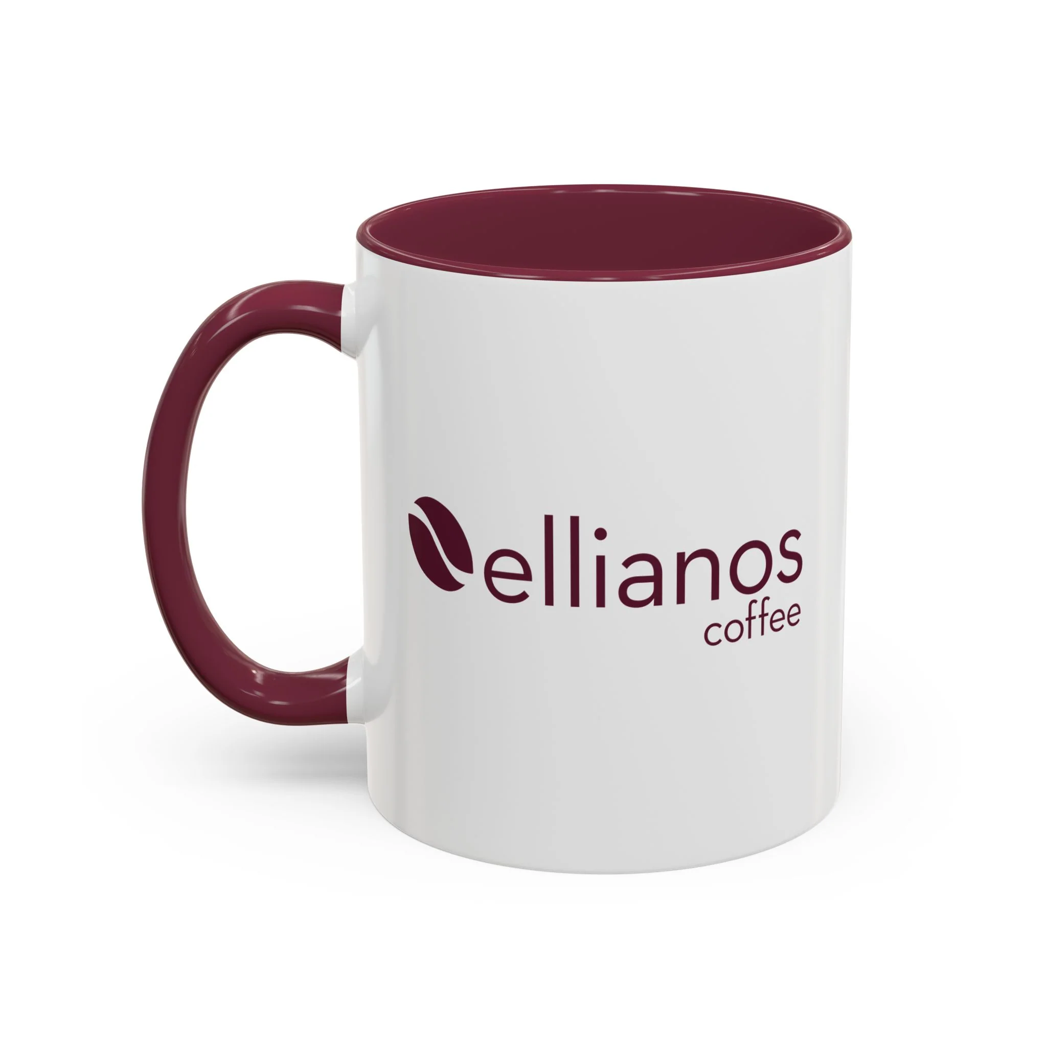 Coffee Comes First Mug - Burgundy - Image 2